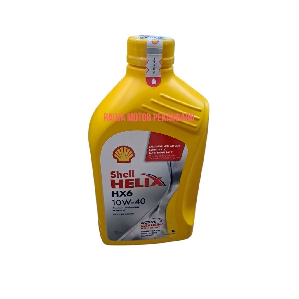 Oli mesin Shell helix 1L hx6 hx5 hx7 bensin dan diesel