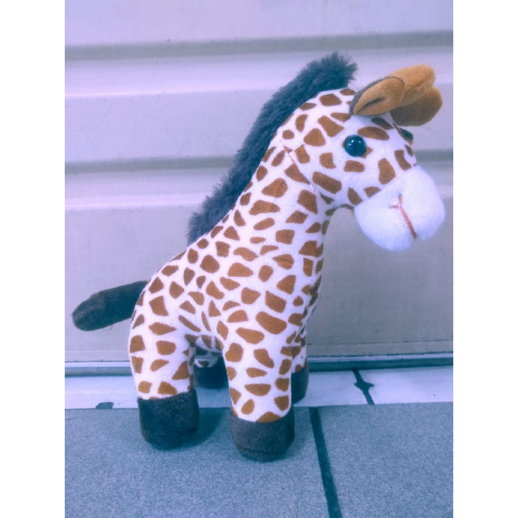 BONEKA jerapah kecil 24 cm boneka jerapah terlengkap boneka jerapah harga murah boneka jerapah hewan