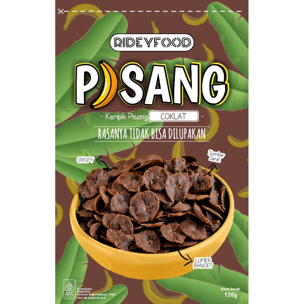 

Keripik Pisang Coklat Lumer
