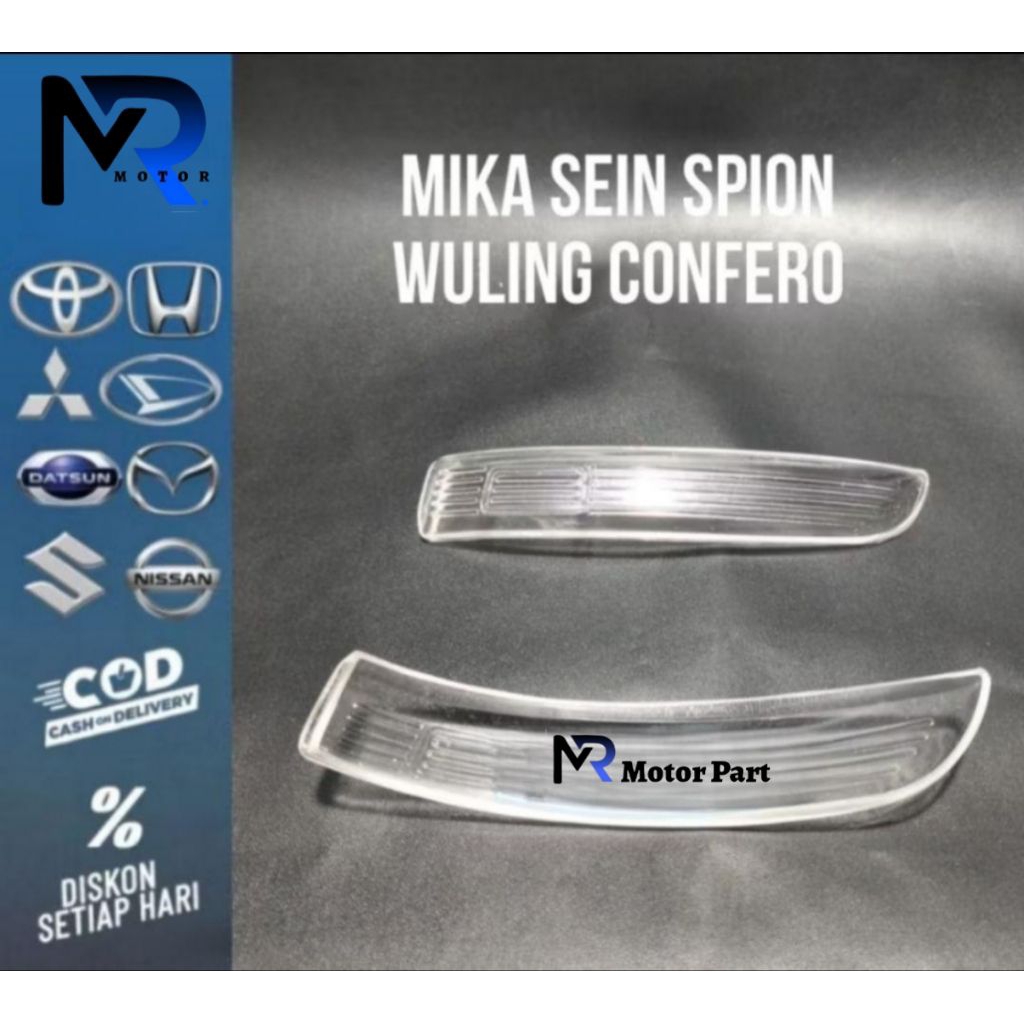 mika sen spion wuling Confero / cover lampu sen spion confero