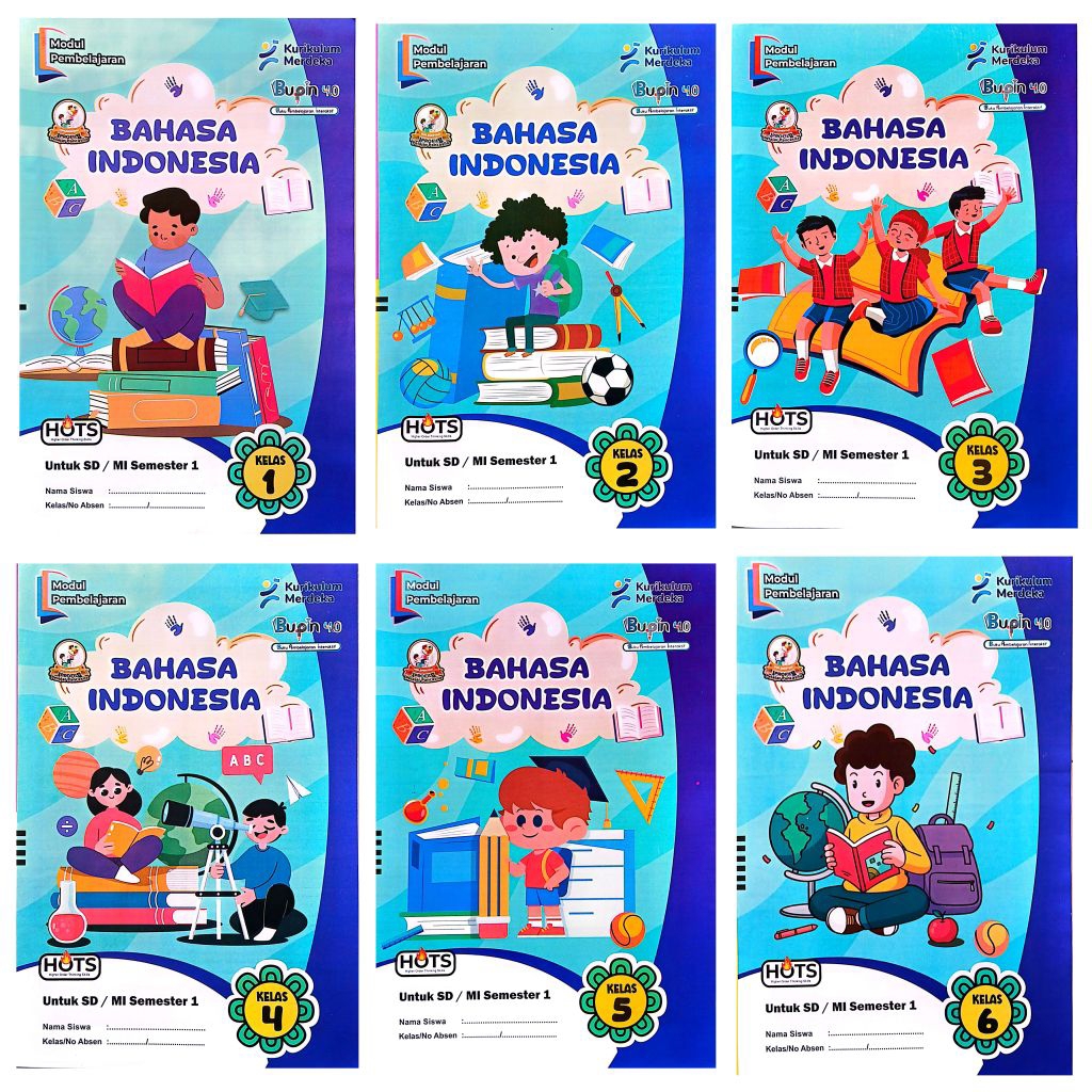 BUKU LKS BUPIN SD MI BAHASA INDONESIA KELAS 1 2 3 4 5 6 SEMESTER 1 GANJIL 2025/2026 KURIKULUM MERDEK