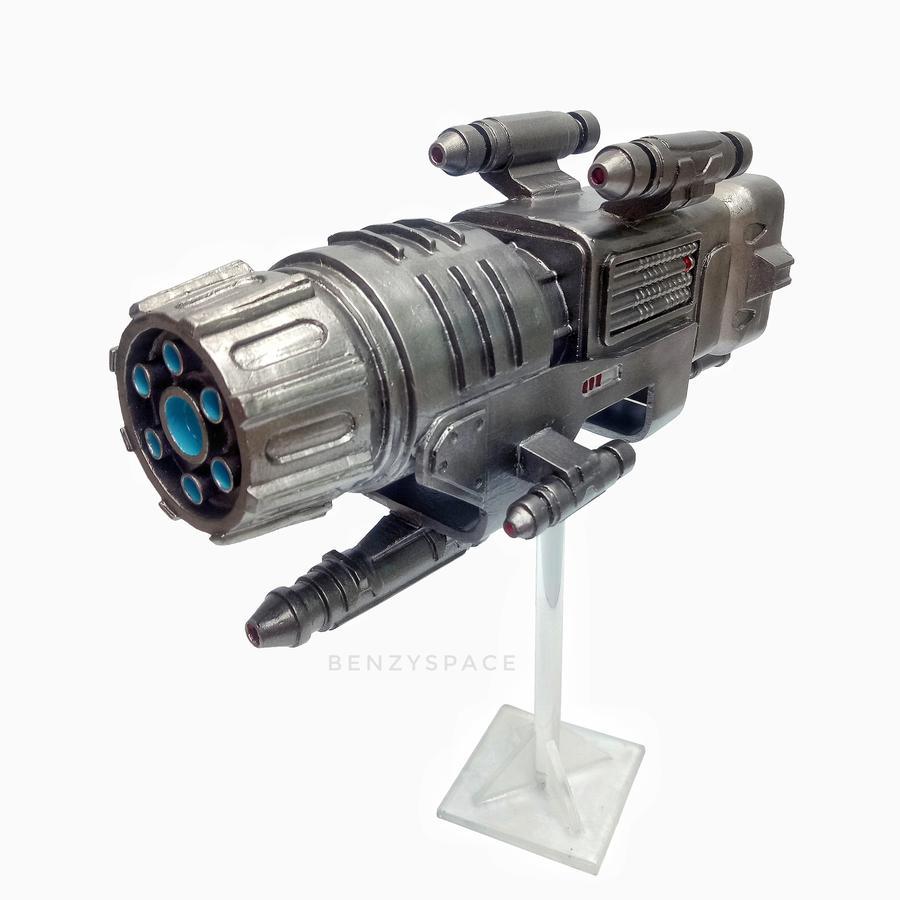1/12 Scale Proton Cannon Custom for Marvel Legends Modular Iron Man Action Figure Props Accesories K