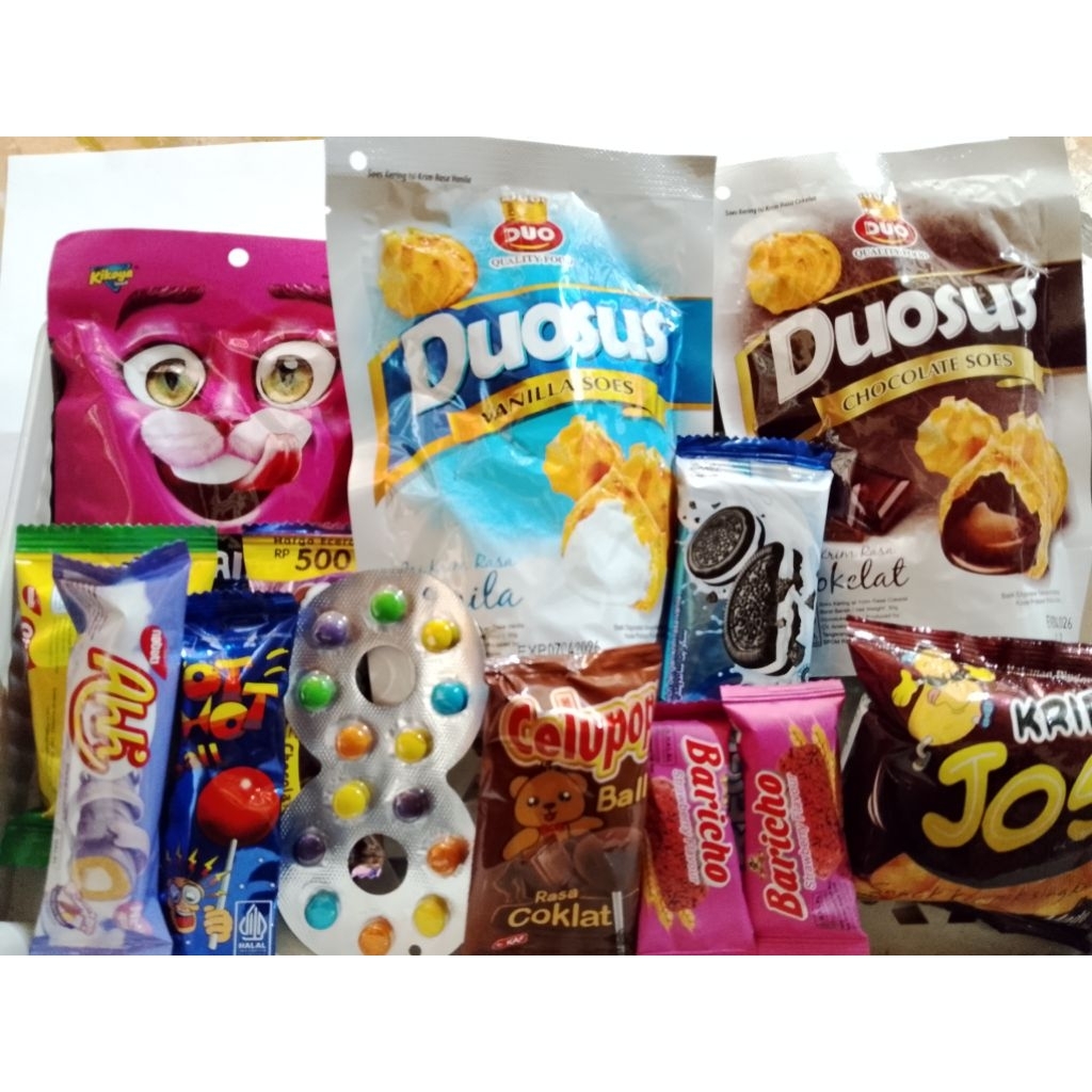 

(Cod)Snack jajanan anak kos paket hemat bisa request termurah