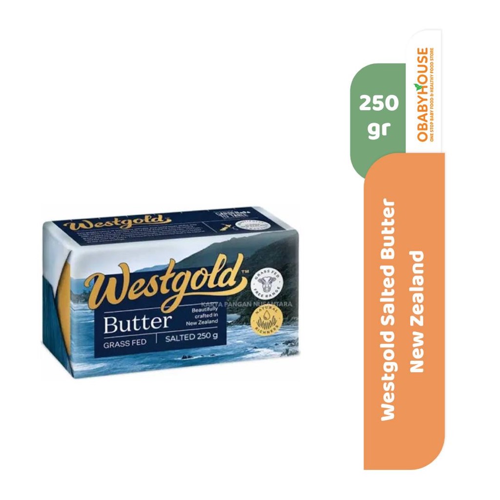 

Westgold Salted Butter New Zealand 250 gr