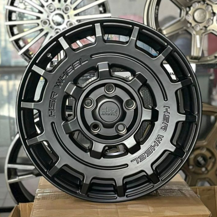Velg Rally Look Ring 17 HSR Wheel Mentawai, Buat Mobil Biante, Cortez, Brv, Ertiga