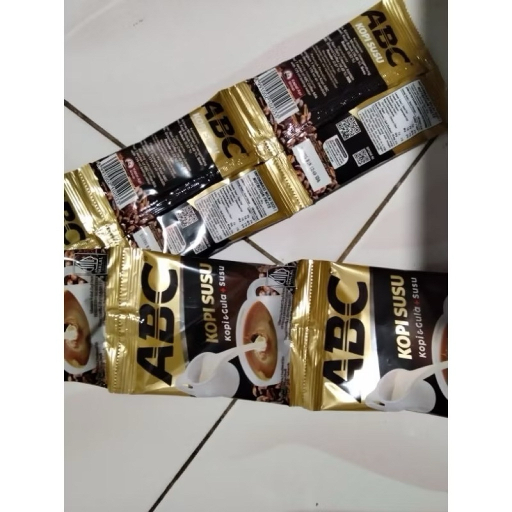 

ABC Kopi Susu 10 x 30 gr Kopi & gula + susu Renceng Coffee
