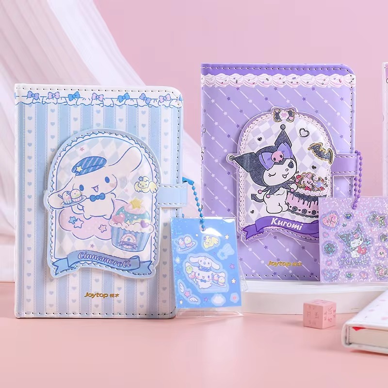 

Buku Diary Sanrio / Memo Magentic Gambar Sanrio / Notebook Sanrio Ukuran A6 / Buku Magnetic Karakter Sanrio / Joytop Magnetic Buckle Book A6
