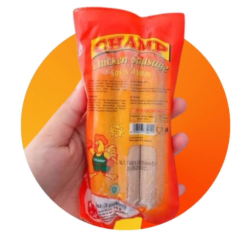 

CHAMP SAUSAGE 70g isi 3