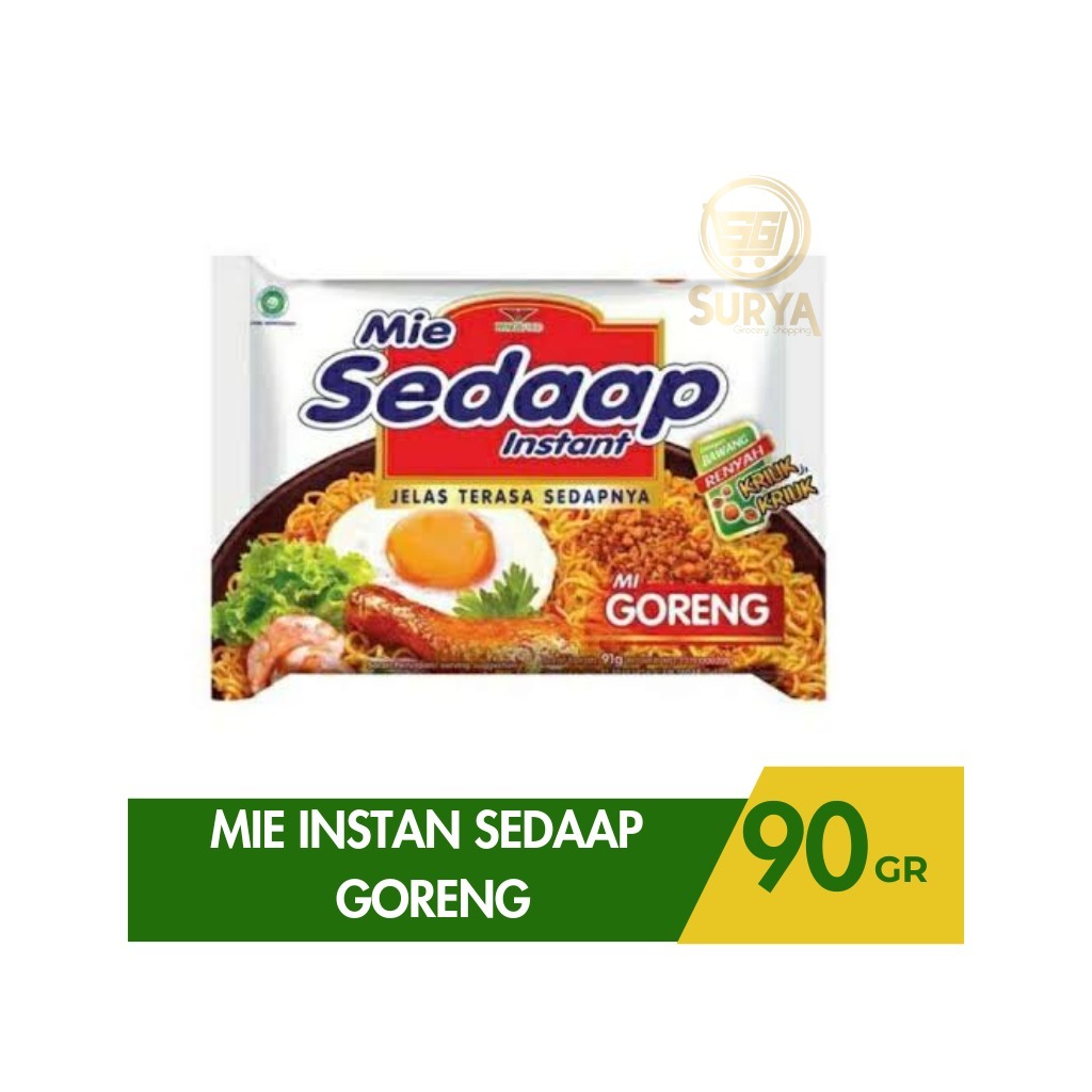 

Sedaap Mie Instan Goreng 90gr