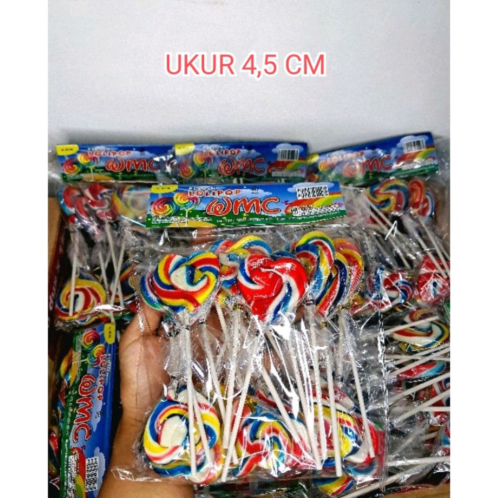 

Permen lolipop karakter Love UKUR 4,5cm isi 20pcs