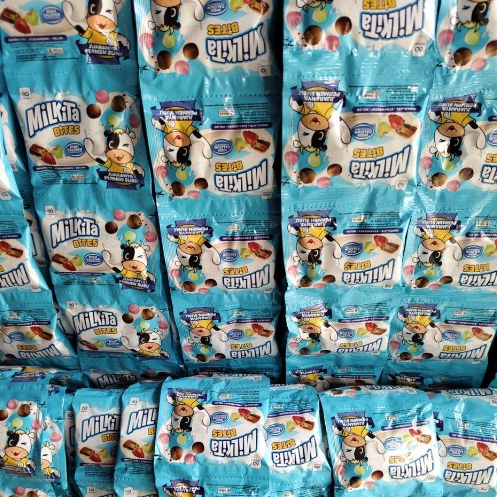 

PERMEN MILKITA BITES RENCENG | 1renceng isi 10 pcs @ 8g