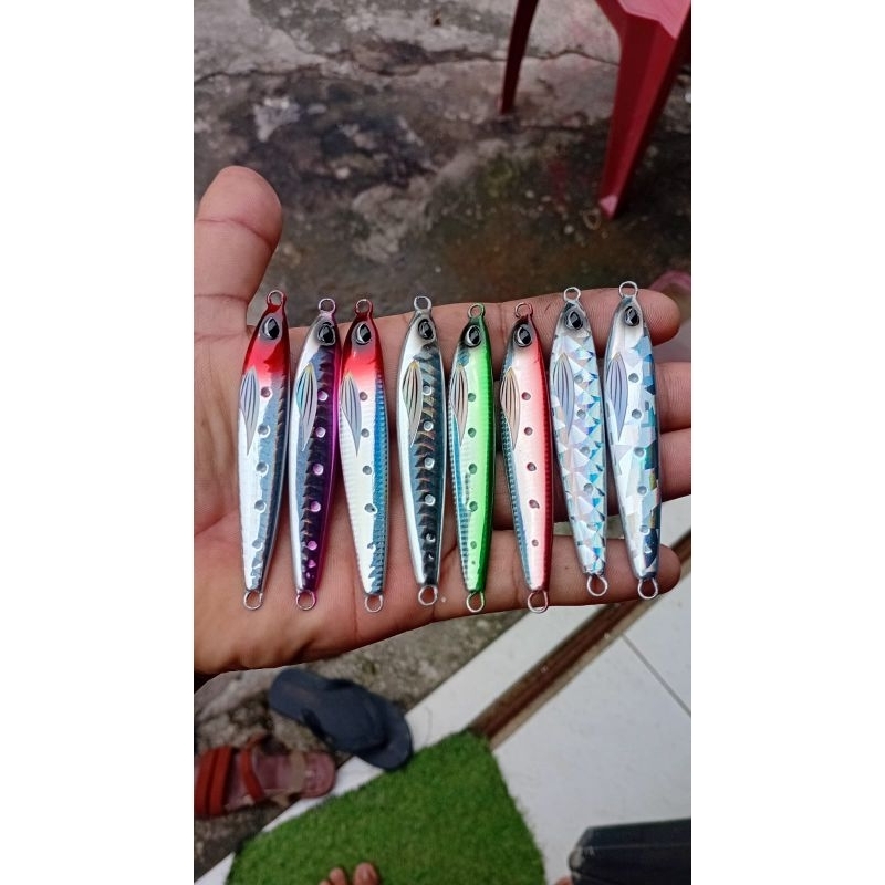 

jig kopy sarden bentuk s 40gr sudah menggunakan premium