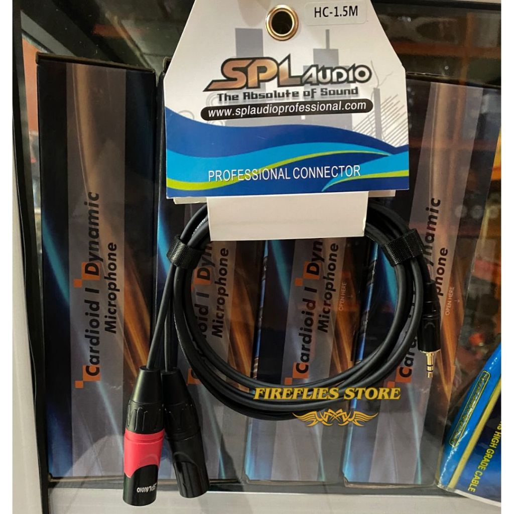 Jack Input HP To Mixer SPL Audio HC 1.5 Meter Kabel Input Mixer Jack Canon Original