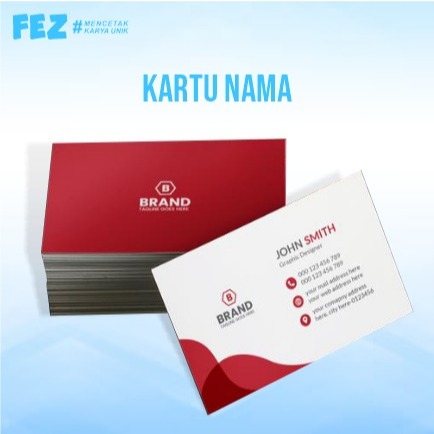 

Kartu Nama Murah, Kartu Nama Premiun FREE BOX