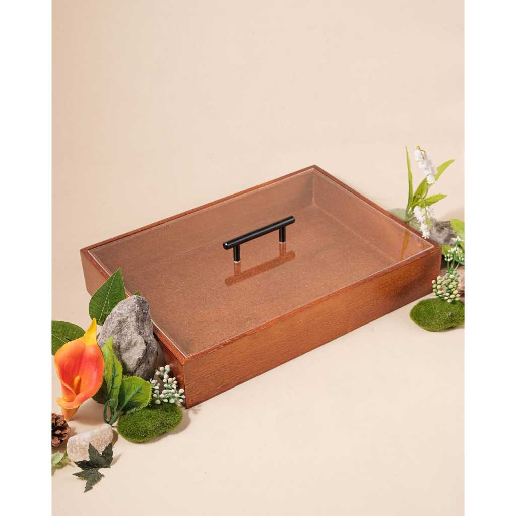 Box / Kotak Album Foto Kayu / Wooden Album Box 30 x 20 - Olenka Box