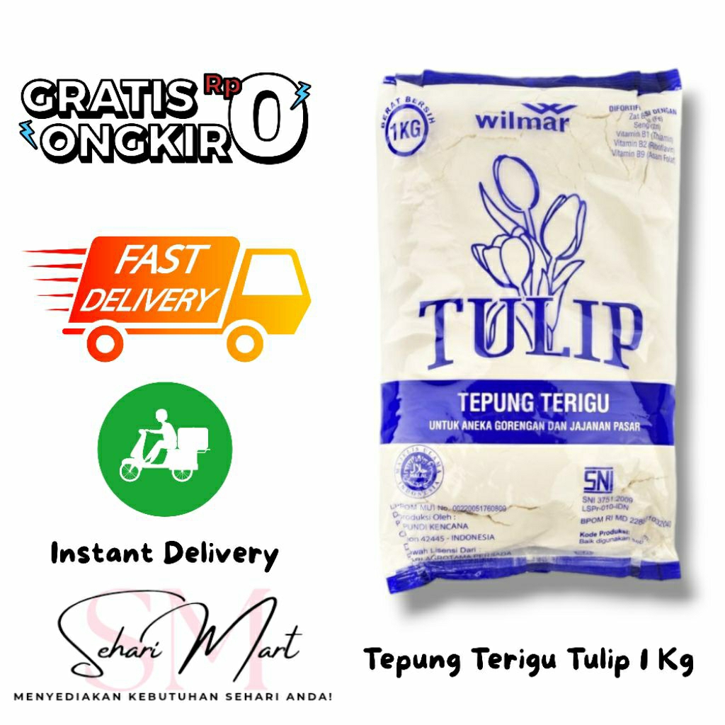 

Tepung Terigu Tulip 1kg