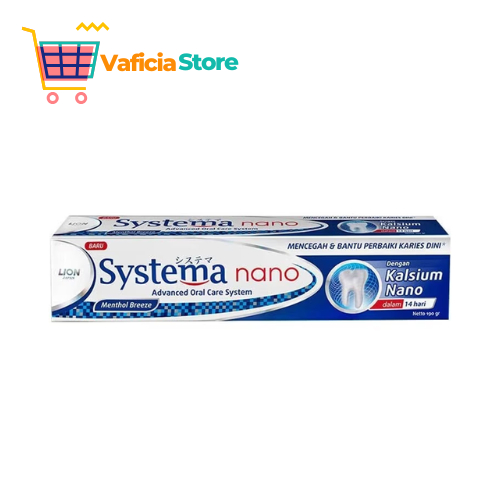 Systema Nano Toothpaste Menthol Breeze 190 g / Pasta Gigi / Odol Systema