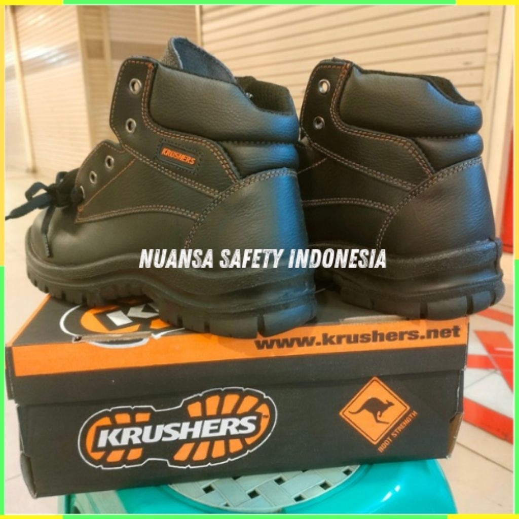 Sepatu Safety KRUSHERS DALLAS Original 100% - Safety Shoes KRUSHERS DALLAS