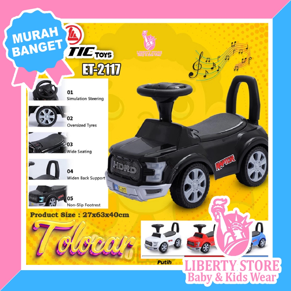 Mainan Mobil - Mobilan Anak EXOTIC RIDE ON TOYS ET-2117