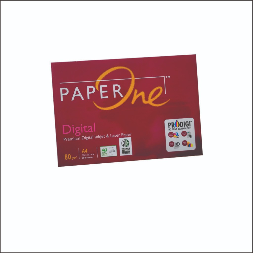 

Kertas HVS Paperone A4 80 Gram 1 Rim (500 Sheet) RB9