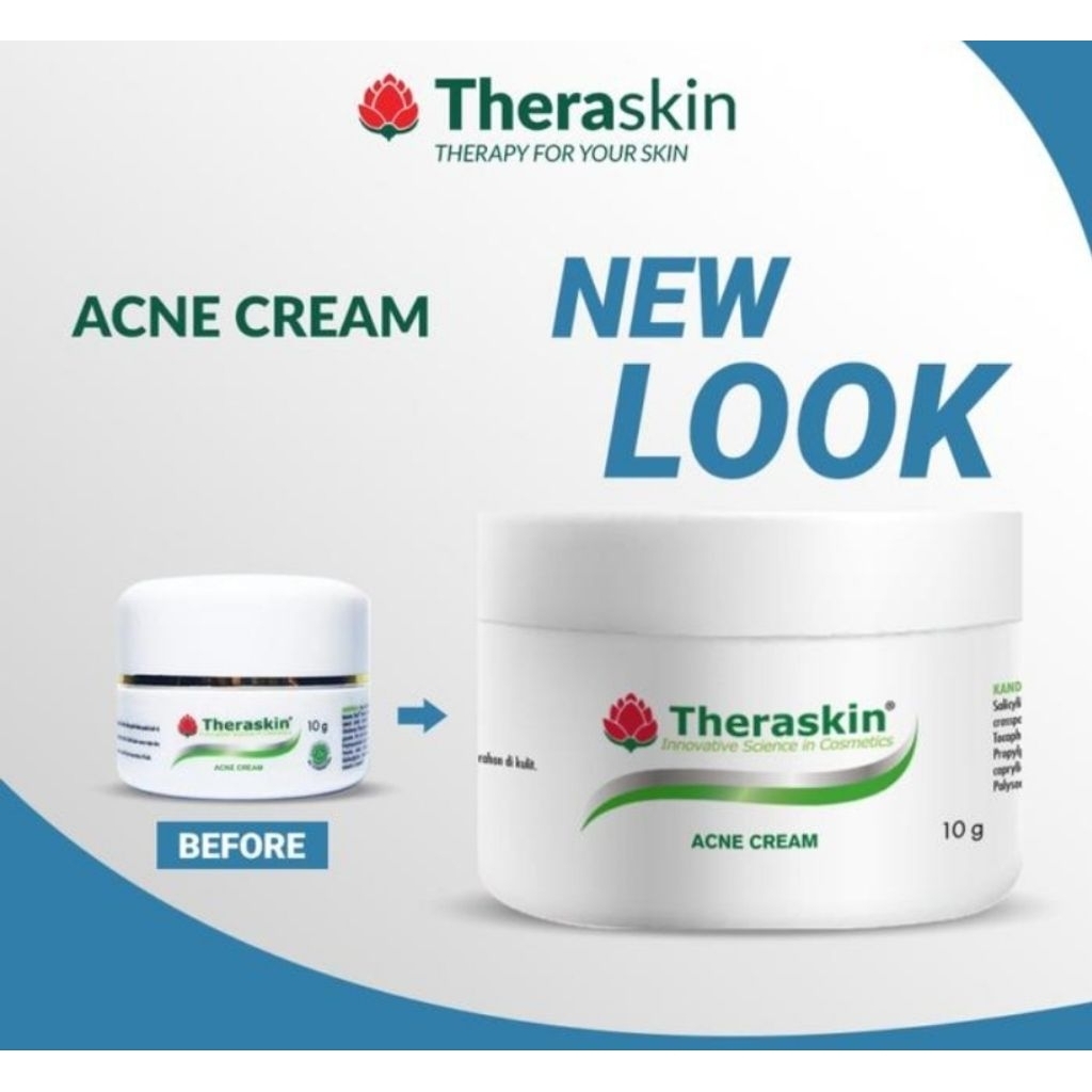 Theraskin Acne Cream - krim untuk jerawat / kulit berjerawat / bekas jerawat