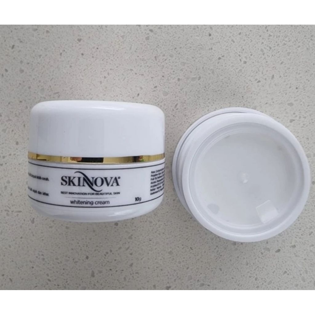 Skinnova Whitening Cream - krim pemutih pencerah pelembab kulit wajah - BPOM - skinova