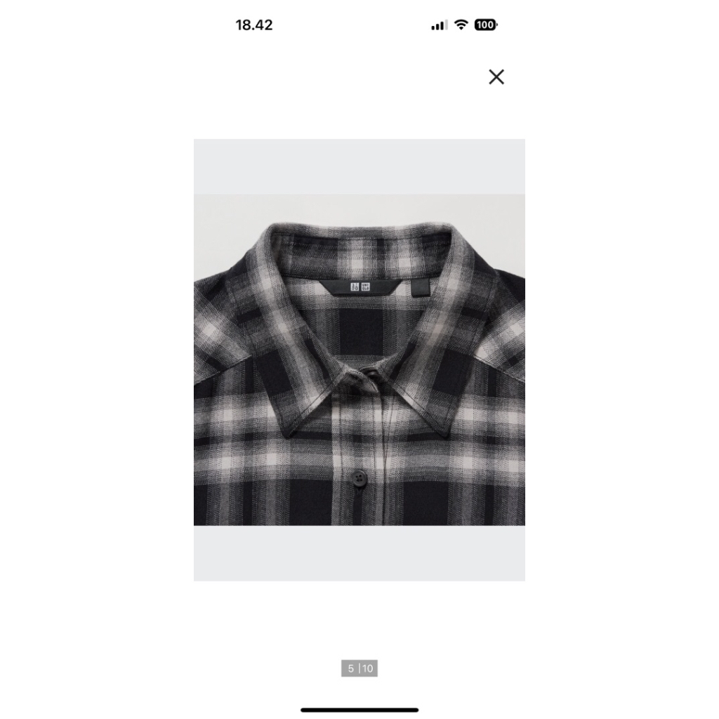 Uniqlo Flannel Dress