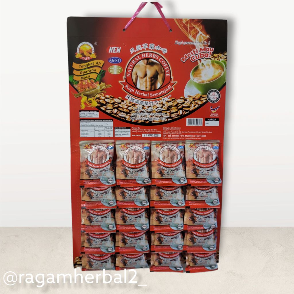 

TRADITIONAL COFFE HERBA ORIGINAL NO 2 ISI 20BKS