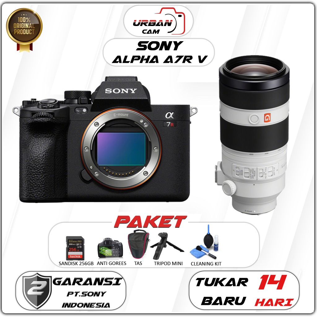 Sony A7R Mirrorless Full Frame Kamera DSLR Alpha 7R