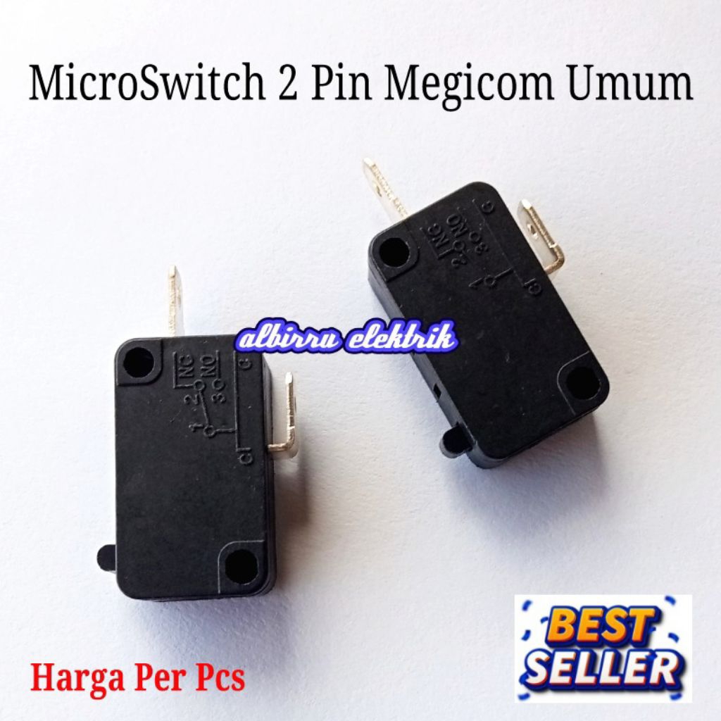 Micro Switch Megicom Miyako Umum 2 Pin