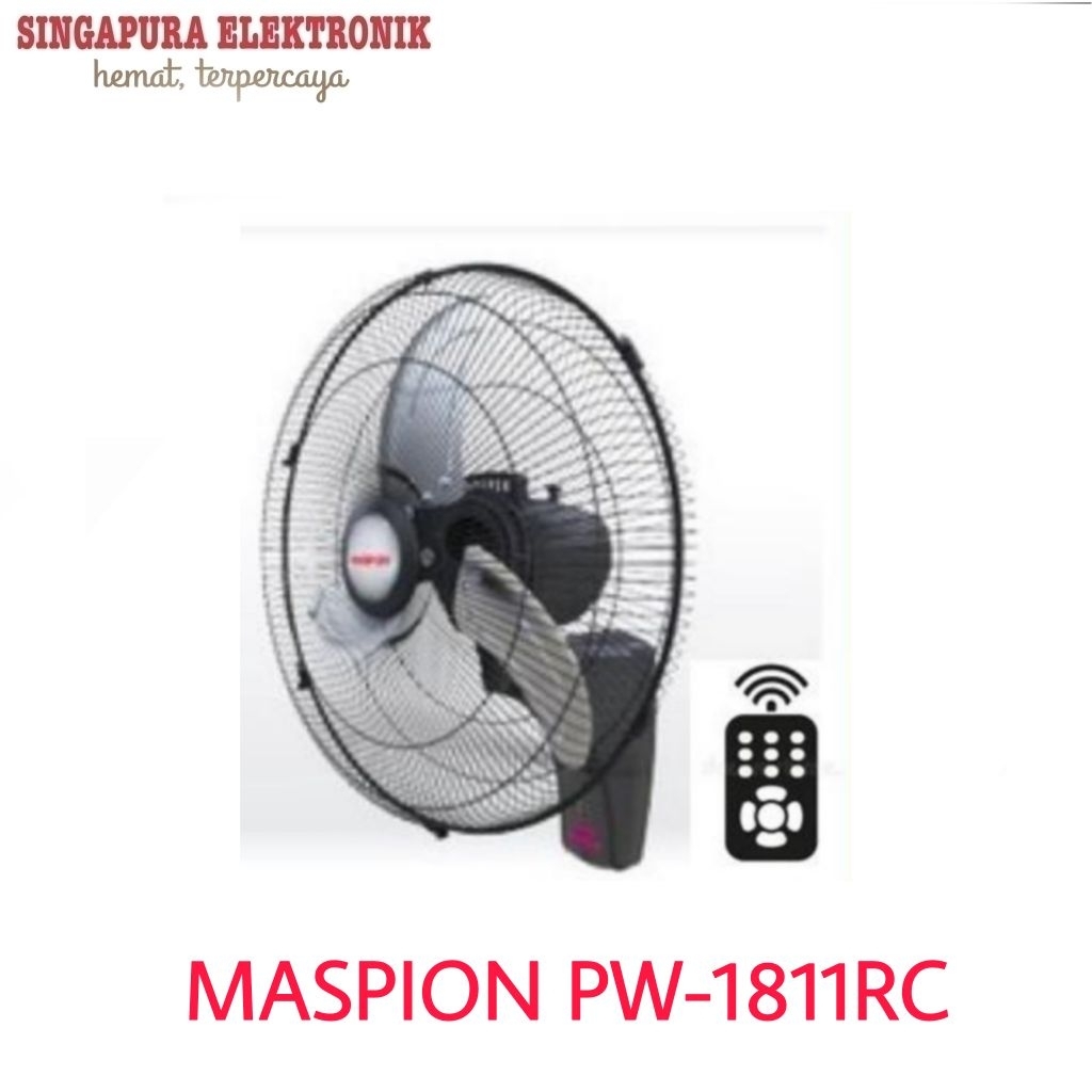 Maspion Kipas Angin Dinding 18" PW-1811RC