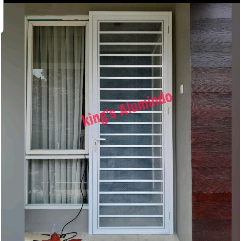 pintu expanda minimalis - pintu expanda aluminium - pintu expanda