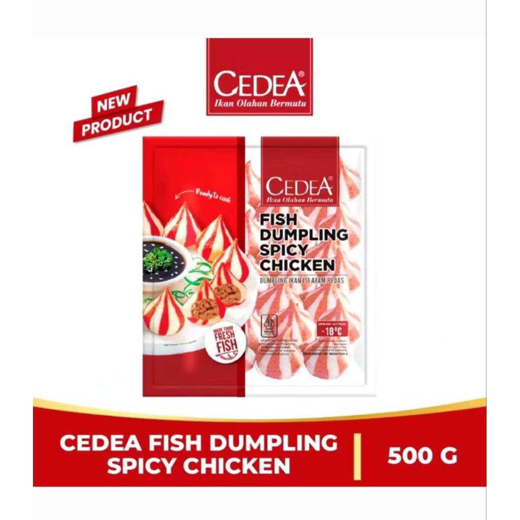 

CEDEA DUMPLING SPICY 500 GRAM