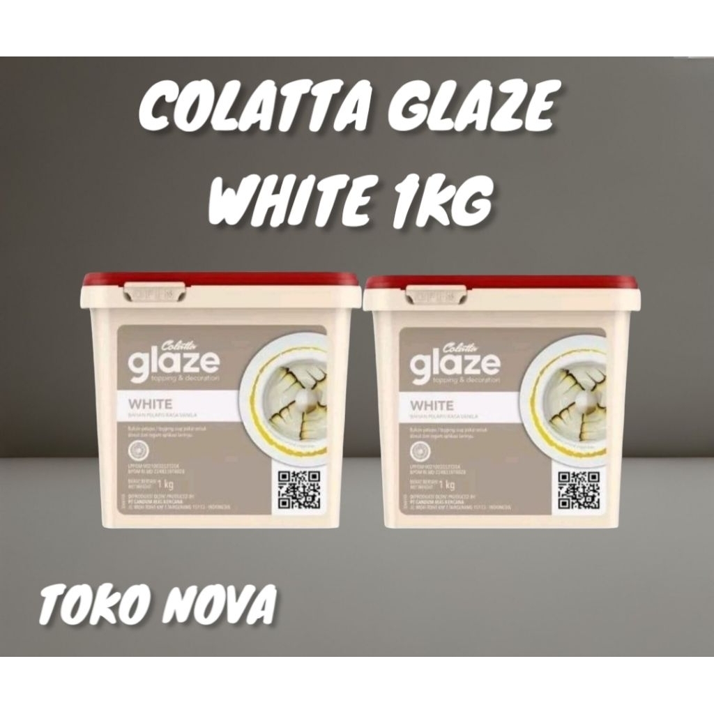 

COLATTA DIP GLAZE WHITE 1KG