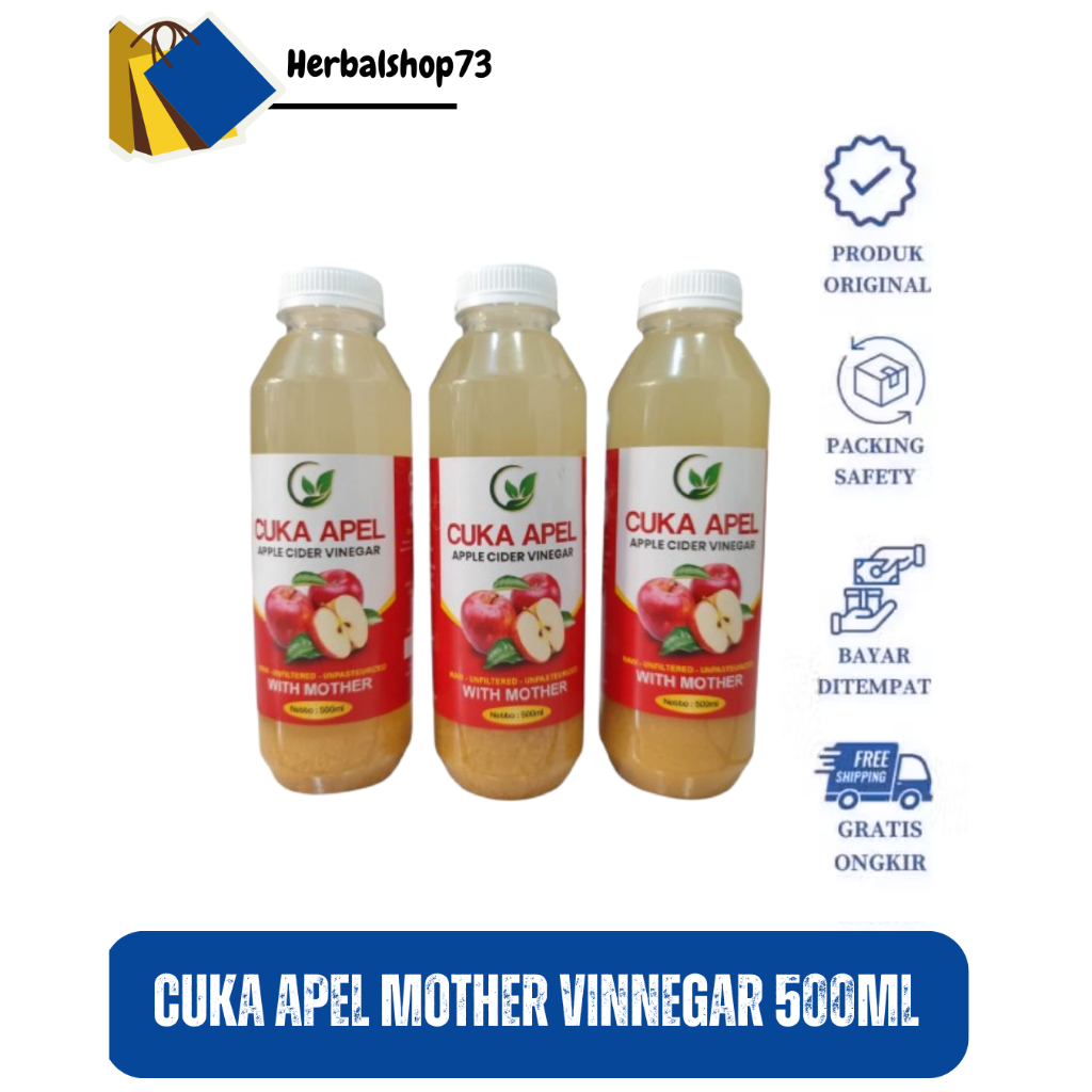 

Cuka Apel with mother vinnegar 500ml ORIGINAL 100% Menyehatkan jantung dan menurunkan berat badan