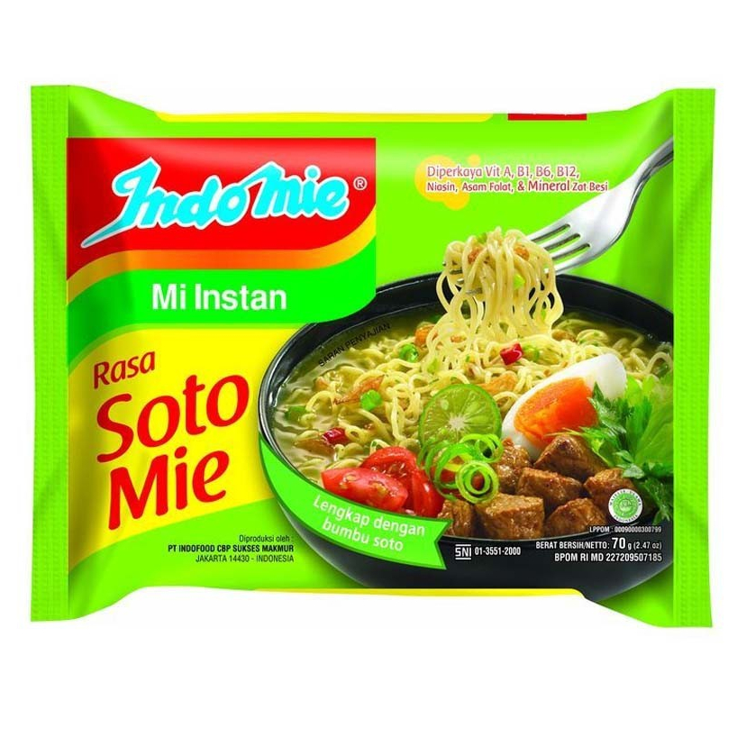 

Indomie Kuah Mi Instan Rasa Soto Mie