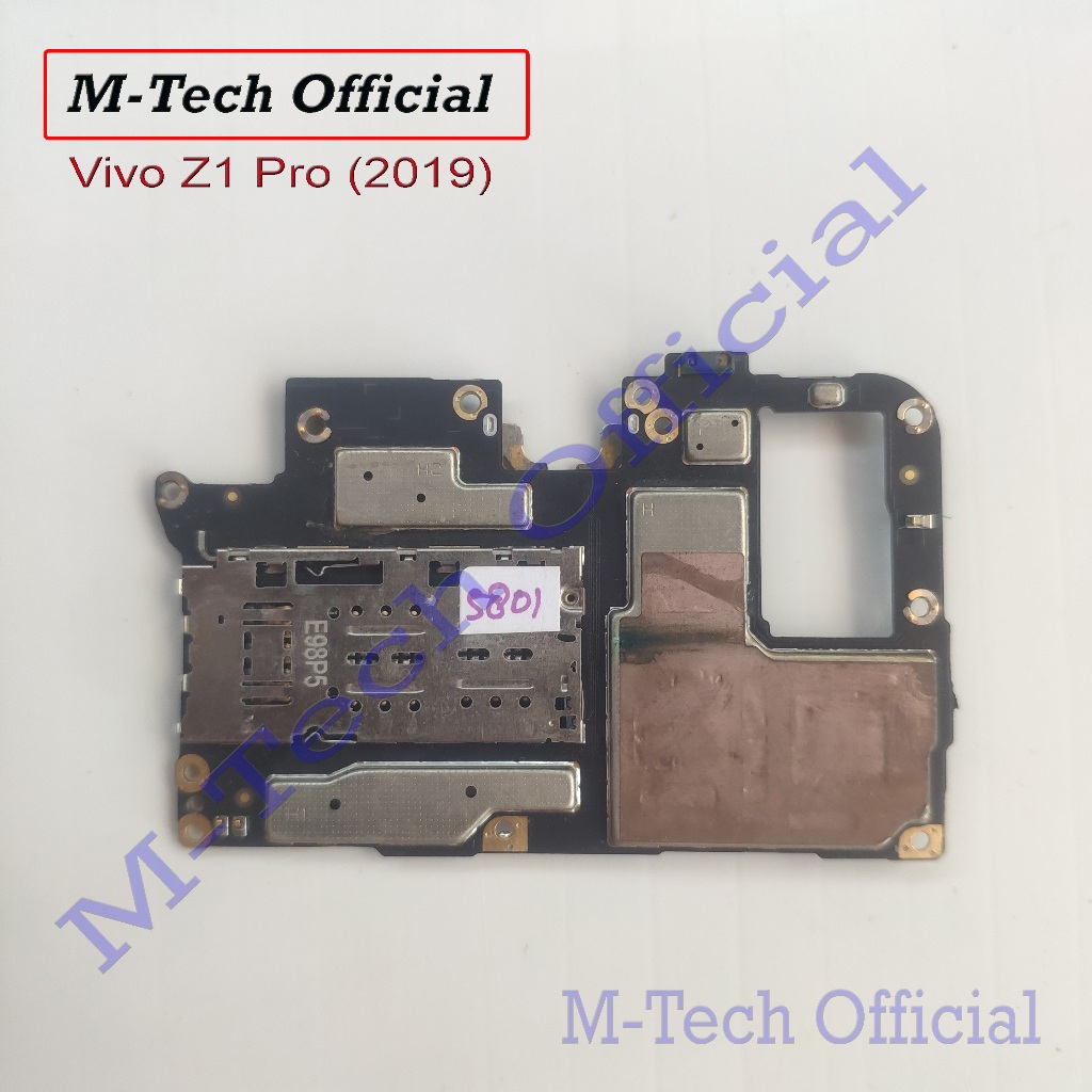 [5801] PCB Mesin Vivo Z1 Pro original minus mati / matot bahan kanibal