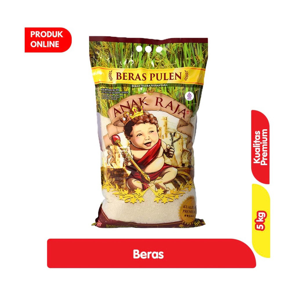 

Cap Anak Raja Beras Pulen 5kg