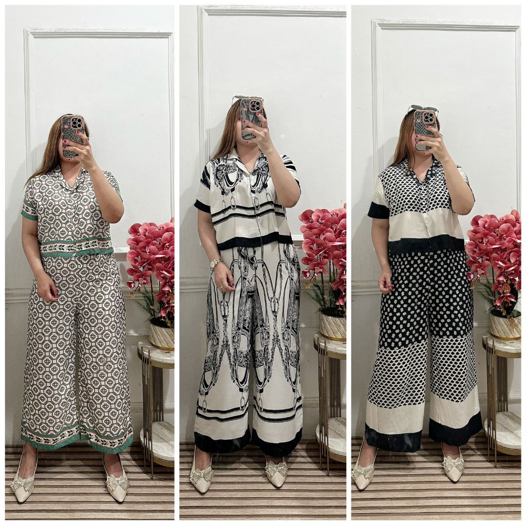 setelan crop,Setelan Celana Kulot Terbaru, Bahan Rayon Viscose