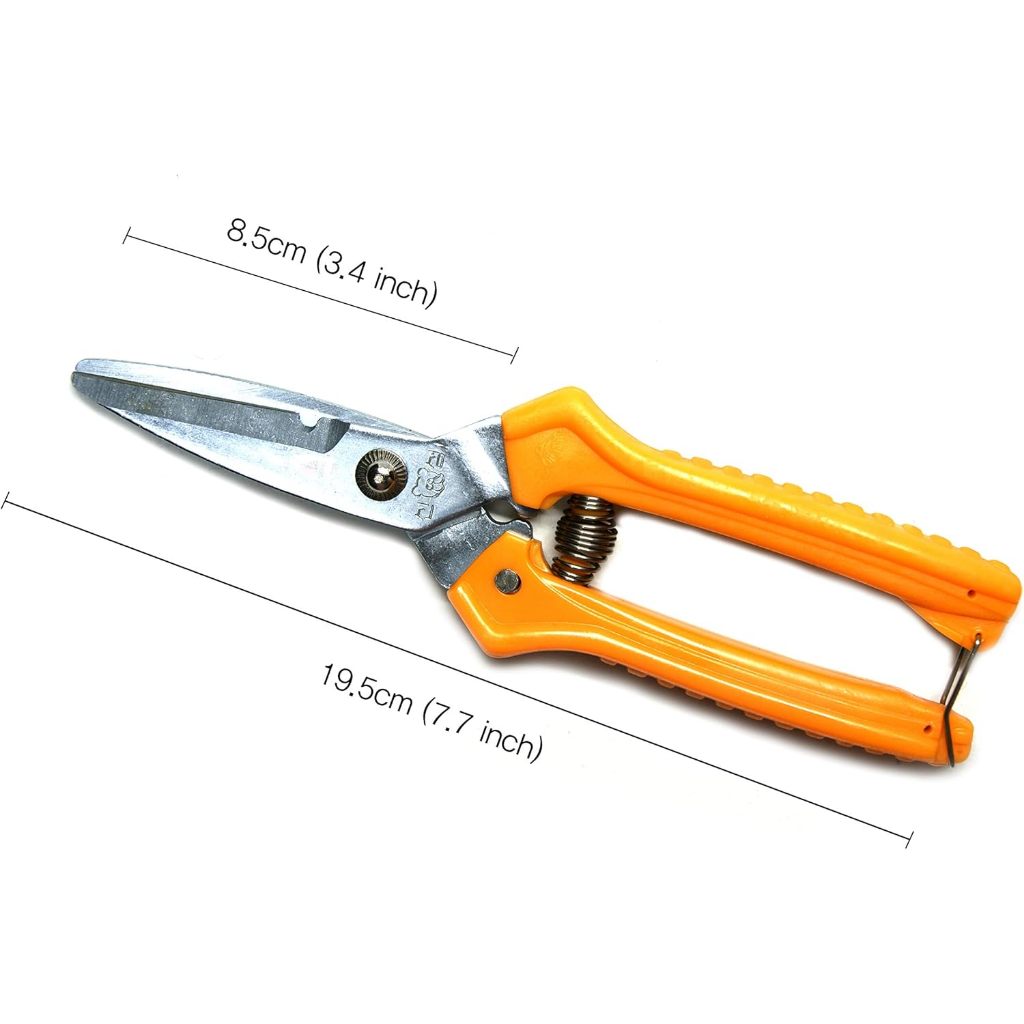 

SINSEUNG SB101 Gunting Electrician Scissors Carbon Steel Ergonomic All-Purpose Heavy Duty Cutting