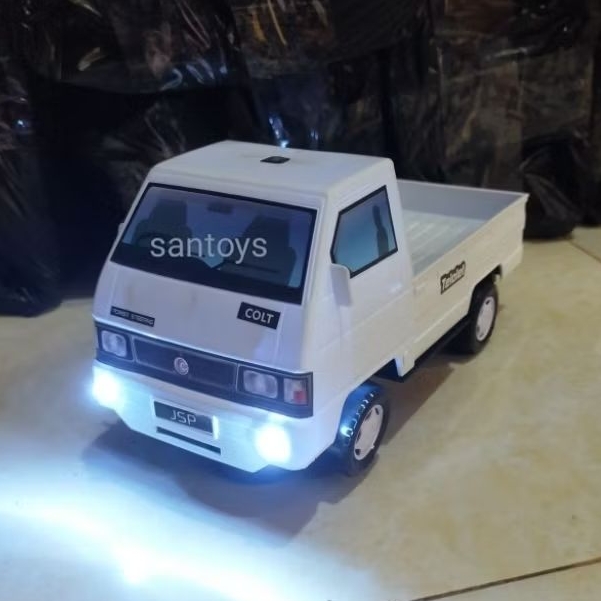 Mainan Mobil Pickup L300 Telolet Jalan Dan Bunyi. Miniatur Truk Pick up