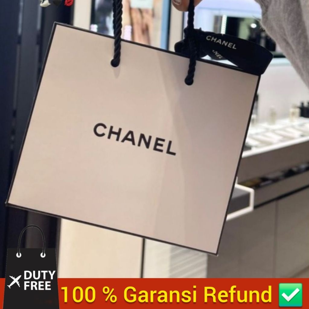 

[DutyFree] Original Paperbag CHN*L Cosmetic Size Small (18 x 8 x 18 cm)