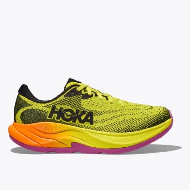 Hoka Running Shoes Rincon 4 Womens Road - Hoka Citrus / Black Original