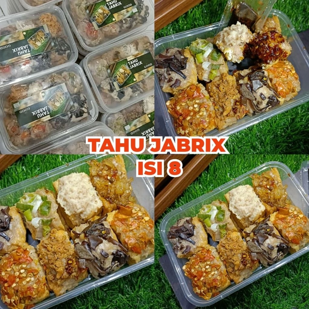 

Tahu bakso aneka toping