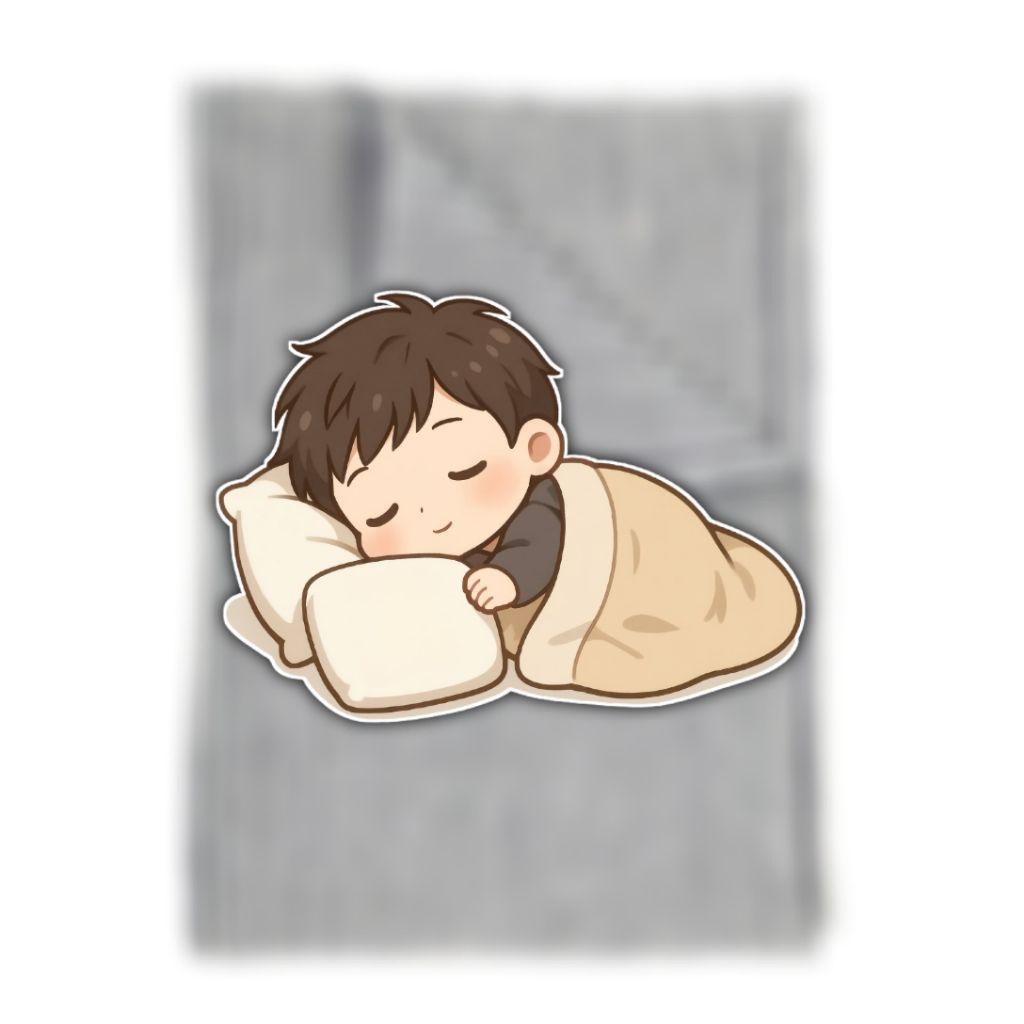 Selimut Kain Tipis Bergaris Putih Hitam – Nyaman & Ringan untuk Tidur