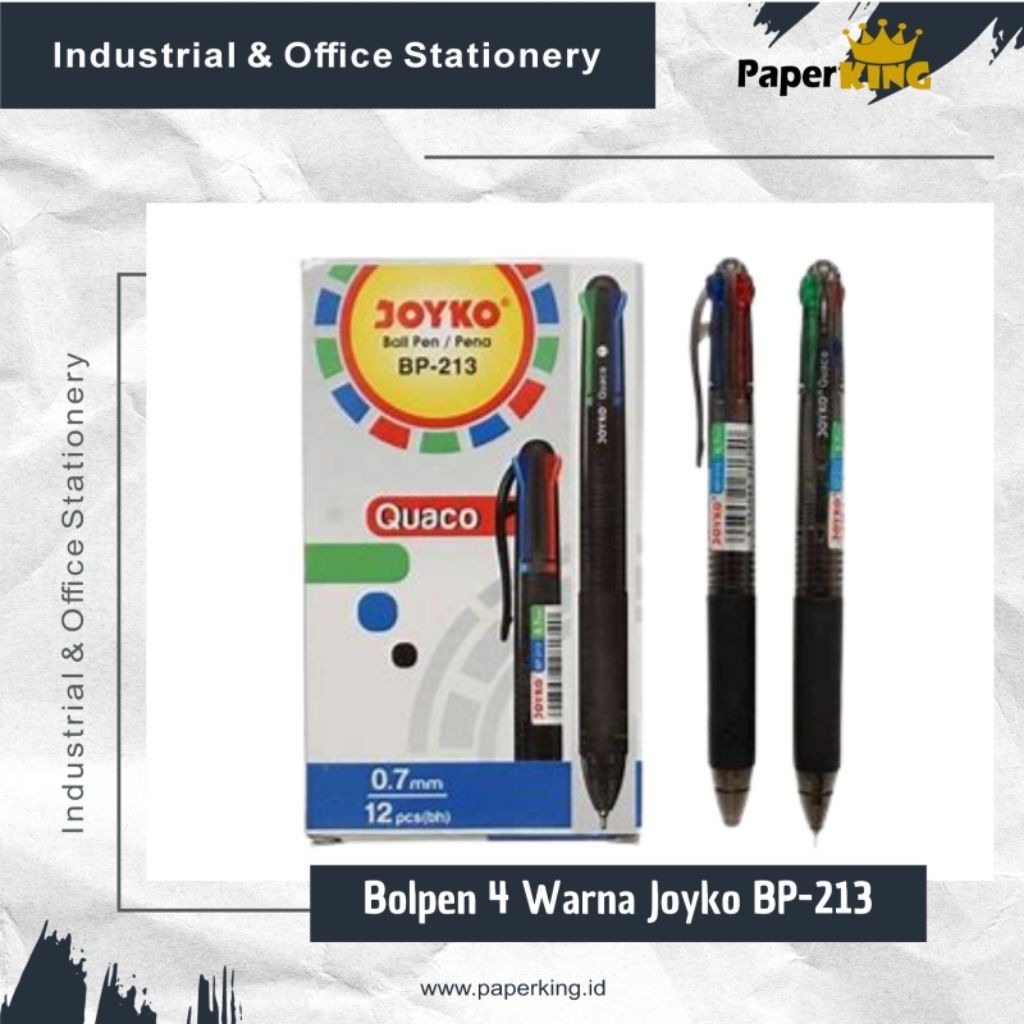 

Bolpen 4 Warna Joyko Bp-213