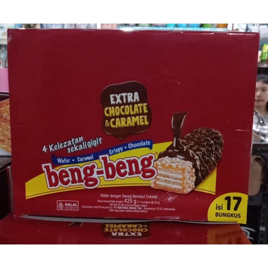 

PROMO EXP JUNI 2025 Beng Beng Wafer Cokelat 17pcs x 24gram