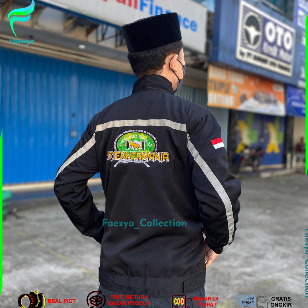 KODE K2H JAS ALMAMATER  JAS OSISI WARNA NAVY LIST PUTIH JAS SEKOLAH  JAS PESANTREN bisa tambah bordi