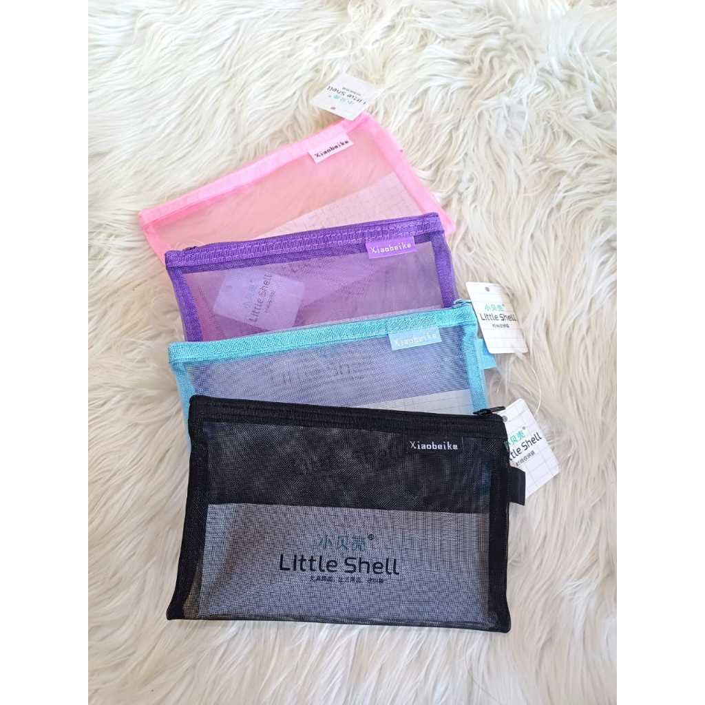 

Kotak Pensil Transparan Portabel Resleting Jaring + Tas Kosmetik Multifungsi A6 (BPA Free) - Best Seller Stationery Penyimpanan