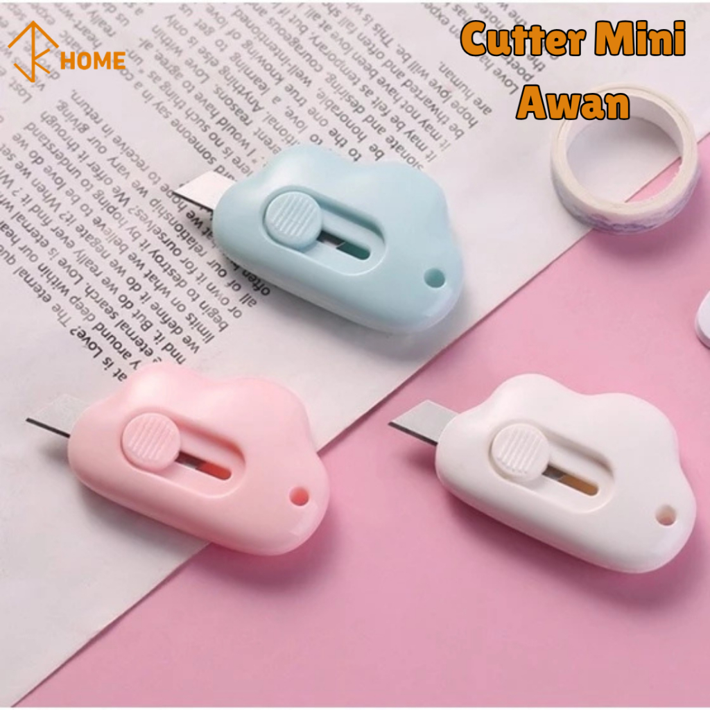 

Cutter Mini Awan Pisau Kecil Awan Travel Size